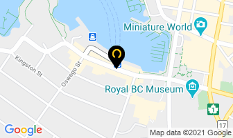 Sora Spa Hotel Grand Pacific in Victoria map