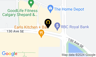 Sorensen Dental Group in Calgary map