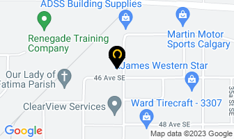 Sos Drain Cleaning in Calgary map
