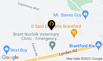 S.o.s Locksmith Brantford in Brantford map
