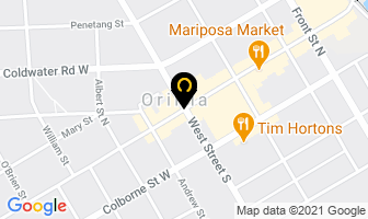 Sos Promotions in Orillia map