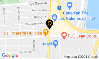 Sos Reparation in Gatineau map