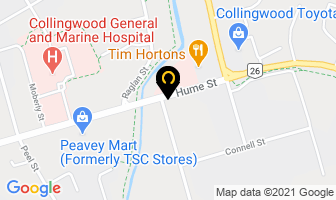 Sos Storage On Site in Collingwood map