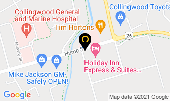 Sos Storage On Site in Collingwood map