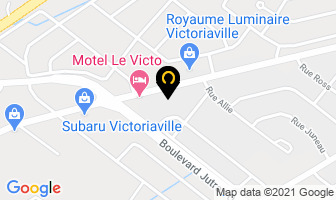 Soteck Inc in Victoriaville map