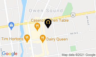 Sound Coaching in Owen Sound map