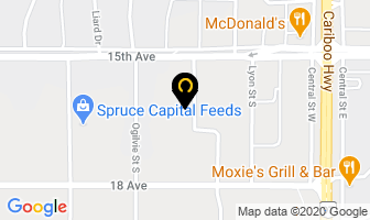 Sound Factory in Prince George map