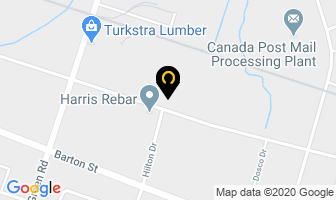 Soundbox Productions in Hamilton map