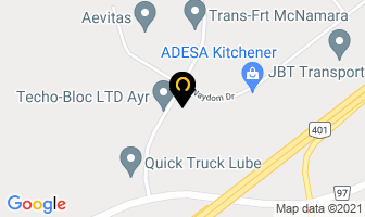 Sousa Truck Trailer Cambridge in Ayr map