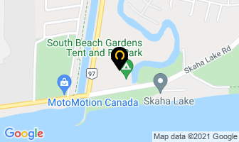 South Beach Gardens Rv Park in Penticton map