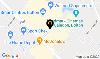 South Bolton Dental Centre in Caledon map