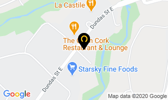 South Creek Donuts in Mississauga map
