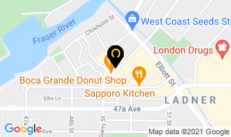 South Delta Heels Company in Delta map