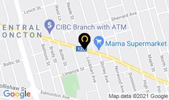 South Eastern Mutual in Moncton map