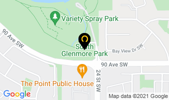 South Glenmore Park in Calgary map