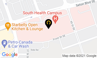 South Health Campus in Calgary map
