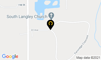South Langley Mennonite Brethren Church in Langley map