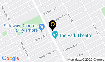 South Osborne Physiotherapy in Winnipeg map
