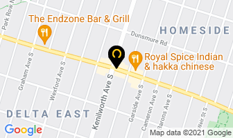 South Pacific Chinese Restaurant in Hamilton map
