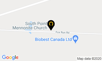South Point Mennonite Church in Leamington map