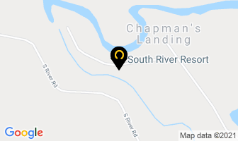 South River Resort in Terrebonne map