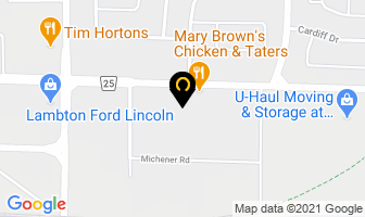 South Sarnia Veterinary Services in Sarnia map
