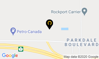 South Sask Bus Lines in Moose Jaw map