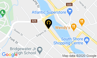South Shore Truck Centre in Bridgewater map
