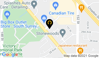 South Surrey Plumbing Ltd in Surrey map