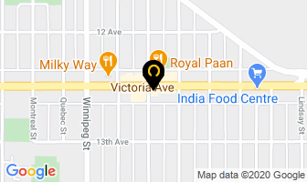 Southern Massage in Regina map