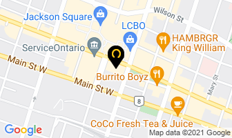 Southern Ontario Gateway Council in Hamilton map