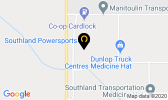 Southland Powersports Ltd in Medicine Hat map