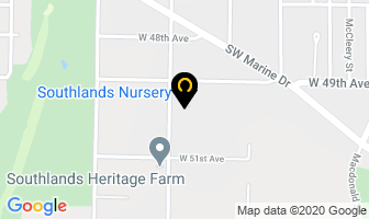 Southlands Nursery in Toronto map