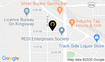 Southpaw Plumbing in Medicine Hat map