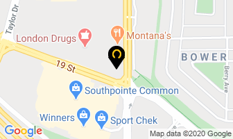 Southpointe Dental in Red Deer map