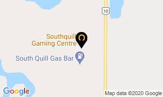 Southquill Gaming Centre in Erickson map