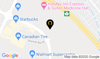 Southside Dental in Medicine Hat map