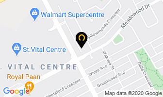 Southside Dental Centre in Winnipeg map