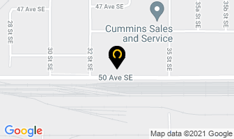 Southside Equipment Sales Ltd in Calgary map
