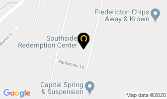 Southside Redemption Center in Delta map