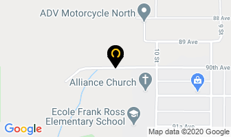 Southview Apartments in Dawson Creek map