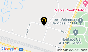Southwest Tire Inc in Maple Creek map