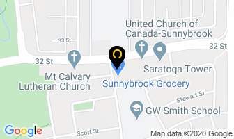 Southwinds Apartments in Red Deer map