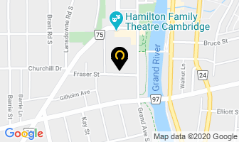 Southworks Outlet Mall in Cambridge map