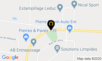 Sp Services Paysagistes in Granby map
