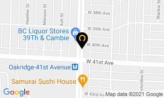 Spa France in Vancouver map