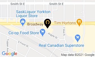 Spa Habit in Yorkton map