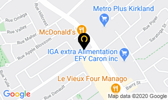Spa Illusion in Brantford map