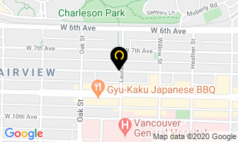 Spa-Light Therapeutics Inc in Vancouver map