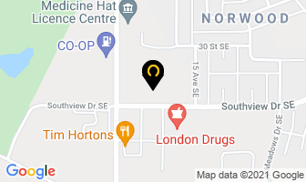 Spa Therapeutics in Medicine Hat map